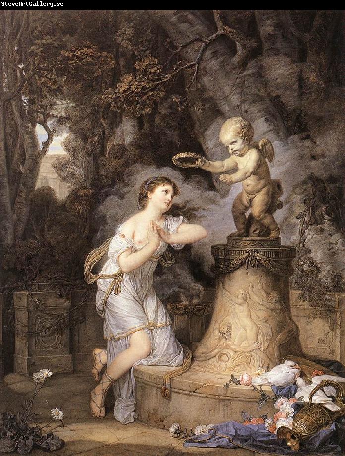 GREUZE, Jean-Baptiste Votive Offering to Cupid ghf